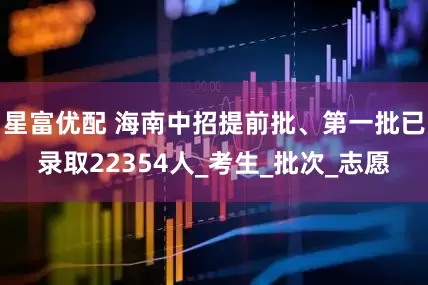 星富优配 海南中招提前批、第一批已录取22354人_考生_批次_志愿