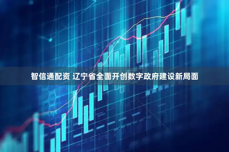 智信通配资 辽宁省全面开创数字政府建设新局面
